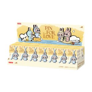 V4 LABUBU POP MART the MONSTERS Pin for Love Series-Vinyl Plush Pendant Blind Box Keychain Toy - Image 1