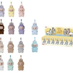 V4 LABUBU POP MART the MONSTERS Pin for Love Series-Vinyl Plush Pendant Blind Box Keychain Toy - Image 3