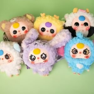Baby Three Big Head Baby Zipper Bag Plush Series Blind Box - Image 3