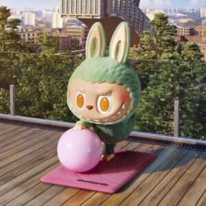 THE MONSTERS [Labubu] Lazy Yoga Series Figures - Image 3