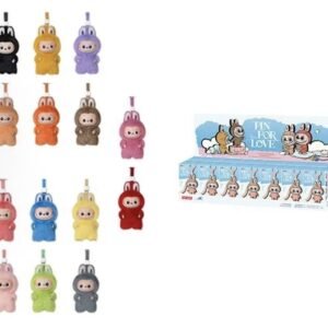 V4 LABUBU POP MART the MONSTERS Pin for Love Series-Vinyl Plush Pendant Blind Box Keychain Toy - Image 4