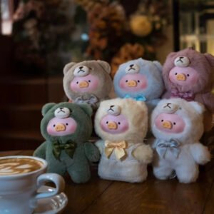 LuLu the Piggy Teddy Lulu Vinyl Face Series Plush Dolls. Blind Box - Image 4