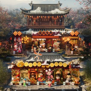 Wealthy Snake's New Year Celebration -Fortunate  Series Block Figures - Image 5