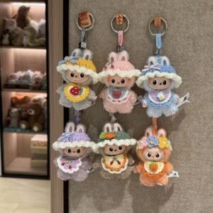 V4 LABUBU POP MART the MONSTERS Pin for Love Series-Vinyl Plush Pendant Blind Box Keychain Toy - Image 7