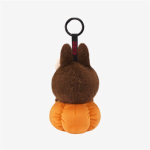 LABUBU Happy Halloween Party Series-Sitting Pumpkin Vinyl Plush Pendant - Image 6